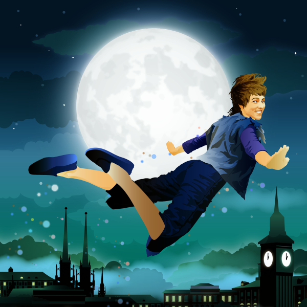 Peter Pan Theater mit Horizont