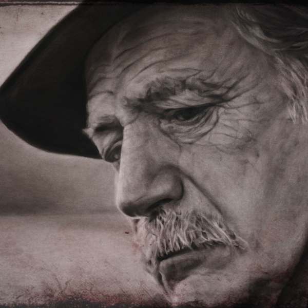 © nach Foto von Milica Czerny Urban, gemalt von Vojin Pavic Rade Serbedzija & Zapadni kolodvor