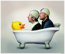 Die Ente bleibt draußen! -  &copy; Udo Leitner