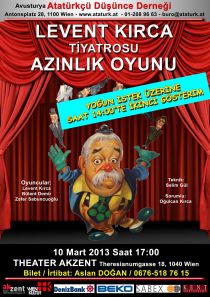 Azinlik Plakat -  © Archiv Theater Akzent