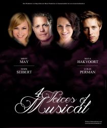 4 Voices of Musical - © Archiv Theater Akzent 4 Voices of Musical - © Archiv Theater Akzent