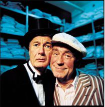 Was lachen Sie? -1 - Karlheinz Hackl und Heinz Marecek &copy; akzent.at