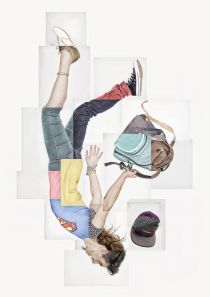 Der freie Fall - © Foto Stefan Nützel_Grafik Desiree Wieser Der freie Fall - © Foto Stefan Nützel_Grafik Desiree Wieser