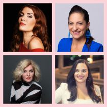 Ladies Comedy Club 2025 -  © A. Loos: Mischa Nawrata/Ina Jovanovic: Jonas Flattinger/P. Kreuzer: Andreas Peller/C. Athanasiadis: Felicitas Matern